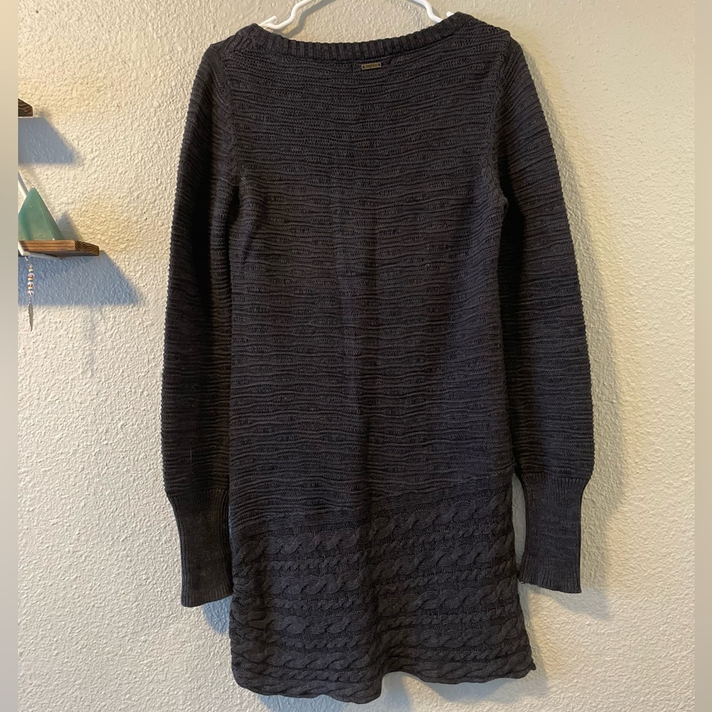 Prana Felicia Tunic Sweater Dress in Coal Size XS - Picture 9 of 12